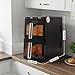 Olsen & Smith 11L Vertical Dual Stack Air Fryer with Two 5.5L Baskets, Viewing Windows, Compact Space-Saving Design, Digital Display, Touch Controls, Dual Cook Functions, 13 Pre-Sets, Black