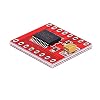 Teyleten Robot TB6612FNG Dual DC Stepper Motor Driver Module 1.2A Peak 3.2A Better Than L298N(Pack of 3)