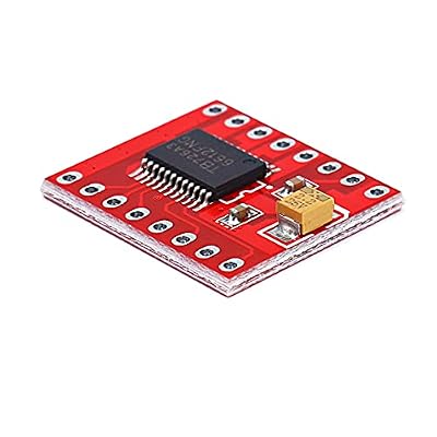 Teyleten Robot TB6612FNG Dual DC Stepper Motor Driver Module 1.2A Peak 3.2A Better Than L298N(Pack of 3)