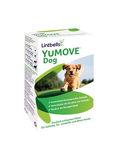 Lintbells | YuMOVE Dog | Essential Hip and Joint Supplement for Stiff Dogs Aged 7 to 8 | 60 Tablets