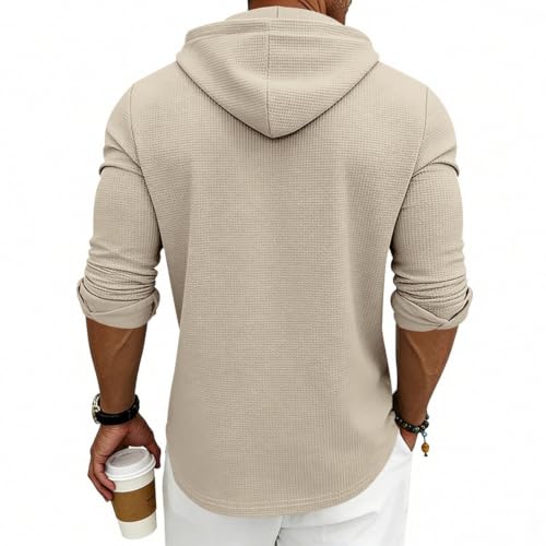 Sudadera anti UV hombre transpirable de punto con capucha que bloquea el sol con confort 3