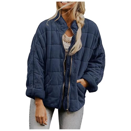 Veste d'hiver courte femme coton chaud sans capuche grandes tailles