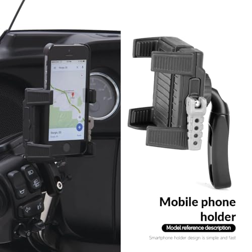 RUNNING PANTHER Suporte de telefone de motocicleta para Harley Davidson, suporte universal de navega