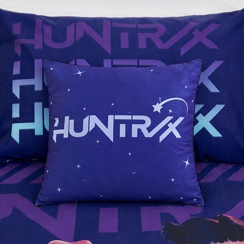 Coussin K Pop Demon Hunters ultra doux et réversible avec motif Huntrix - 7