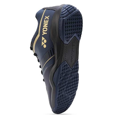 Image of YONEX POWER CUSHION SHB STRIDER FLOW 1 SHOES | Ideal For Badminton,Squash,Table Tennis,Volleyball | Non-Marking Sole |POWER CUSHION |Lateral Shell|Ergoshape|Round Sole|RADIAL BLADE SOLE|One Piece Outsole|