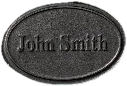 Custom Made Leather Patches/Labels/Tags | Personalized Text or Initials