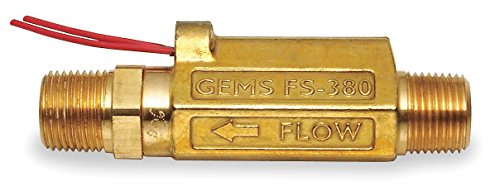 Gems Sensors Liquid Flow Switch Piston SPST 20VA