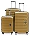 Produktbild HAUPTSTADTKOFFER Mitte - 3er Kofferset - Handgepäckskoffer 55 cm, mittelgroßer Koffer 68 cm + großer Reisekoffer 77 cm, Hartschale ABS, TSA, Herbstgold