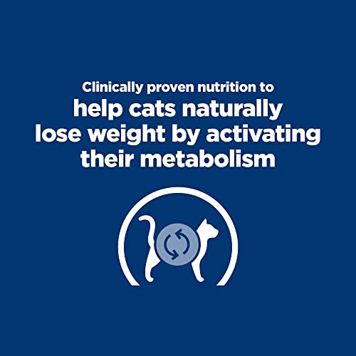 Hill's Prescription Diet Metabolic Weight Management Vegetables & Chicken Stew Wet Cat Food, Veterinary Diet, 2.9 Oz. Cans, 24-Pack #TOP3