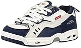 Globe Men's CT-IV Classic Skate Shoe, White/Blue, 6 Medium US