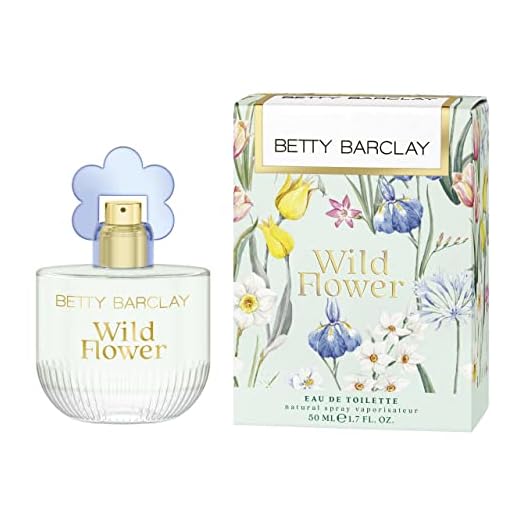 Betty Barclay® Wild Flower | Eau de Toilette - frisch - florale - feminin - ein natürlicher Duft für selbstsichere Frauen | 50ml Natural Spray