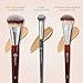 BK Beauty Brushes Set - A506, 109 & 101 Concealer, Contoured Foundation, and Mini Foundation Brushes - Essential Makeup Brush Trio for Flawless Application