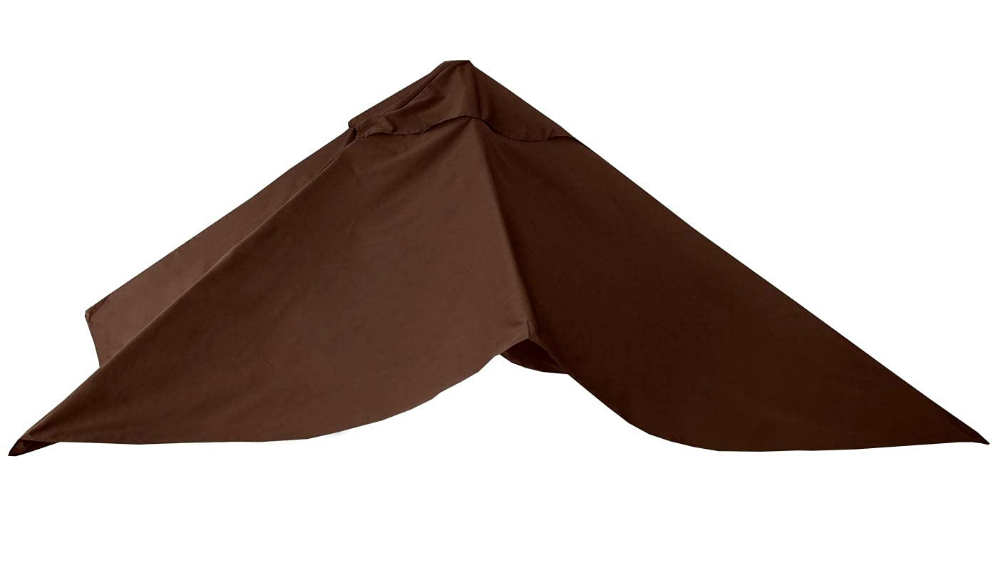 Mendler Zapasowy pokrowiec na luksusowy parasol HWC-A96 3 x 3 m - brązowy