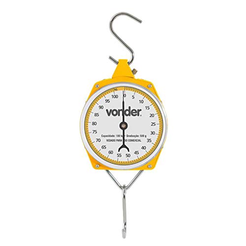 Balança Suspensa Tipo Relógio 100 Kg Vonder