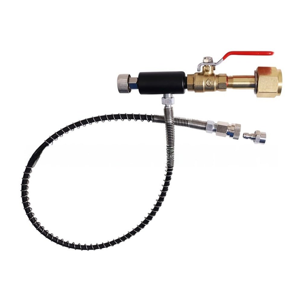 24-calowy adapter do rury sprężynowej M11 CGA320 W21.8 ze stali nierdzewnej