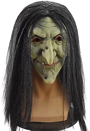 Scary Halloween Mask for Adults and Teens | Spooky Full Face Halloween Costume Mask for Men & Women | Horror Masquerade & Cosplay Costume