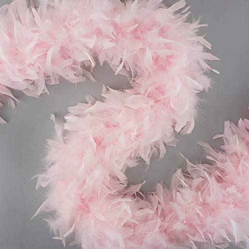 Boa de plumas para centro de mesa y accesorios de fiesta en bodas 2