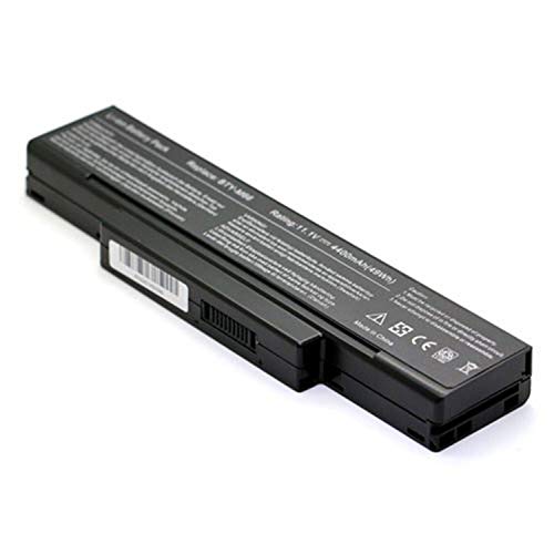 Hubei 11.1V 4400mAh BTY-M66 Batería de Reemplazo para MSI CR400 CR400X CR420 CR420X CX410 CX420 CX420MX CX420X EX400 EX400X EX410 EX460 EX460X EX465 EX465X EX600 EX600X EX610