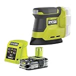 Ryobi RPS18-125SA 18V ONE+ Palm Sander Kit (1 x 2.5 Ah)