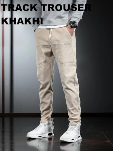 Image of Track Pant for Men || Track Pants || Plain Track Pant (Rib-Trackpant)