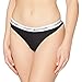 Produktbild Tommy Hilfiger Damen THONG String, Schwarz (Black 990), M