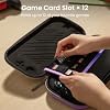 tomtoc Slim Carrying Case for Nintendo Switch 2 Model 2025, Odorless Felt Protective Hard Shell with 12 Game Card Slots, Portable Travel Storage Case with Original Patent and Military Grade Protection