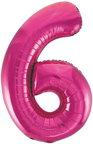 Unique Party 55741 - 34" Giant Blue Foil Number 1 Balloon