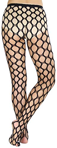 Image of ToBeInStyle Women's Large Mesh Fishnet Patterned Pantyhose Tights