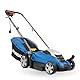 Hyundai Elektro-Rasenmäher LM3301E mit Mulchfunktion, Elektromäher, Mulcher, Mäher (33cm, 1300W, 35L Korb, 5-fache zentrale Höhenverstellung)