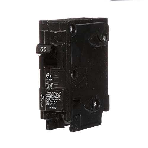 Siemens Q160 60-Amp 1 Pole 120-Volt Circuit Breaker by SIEMENS - Used condition - US$6.22