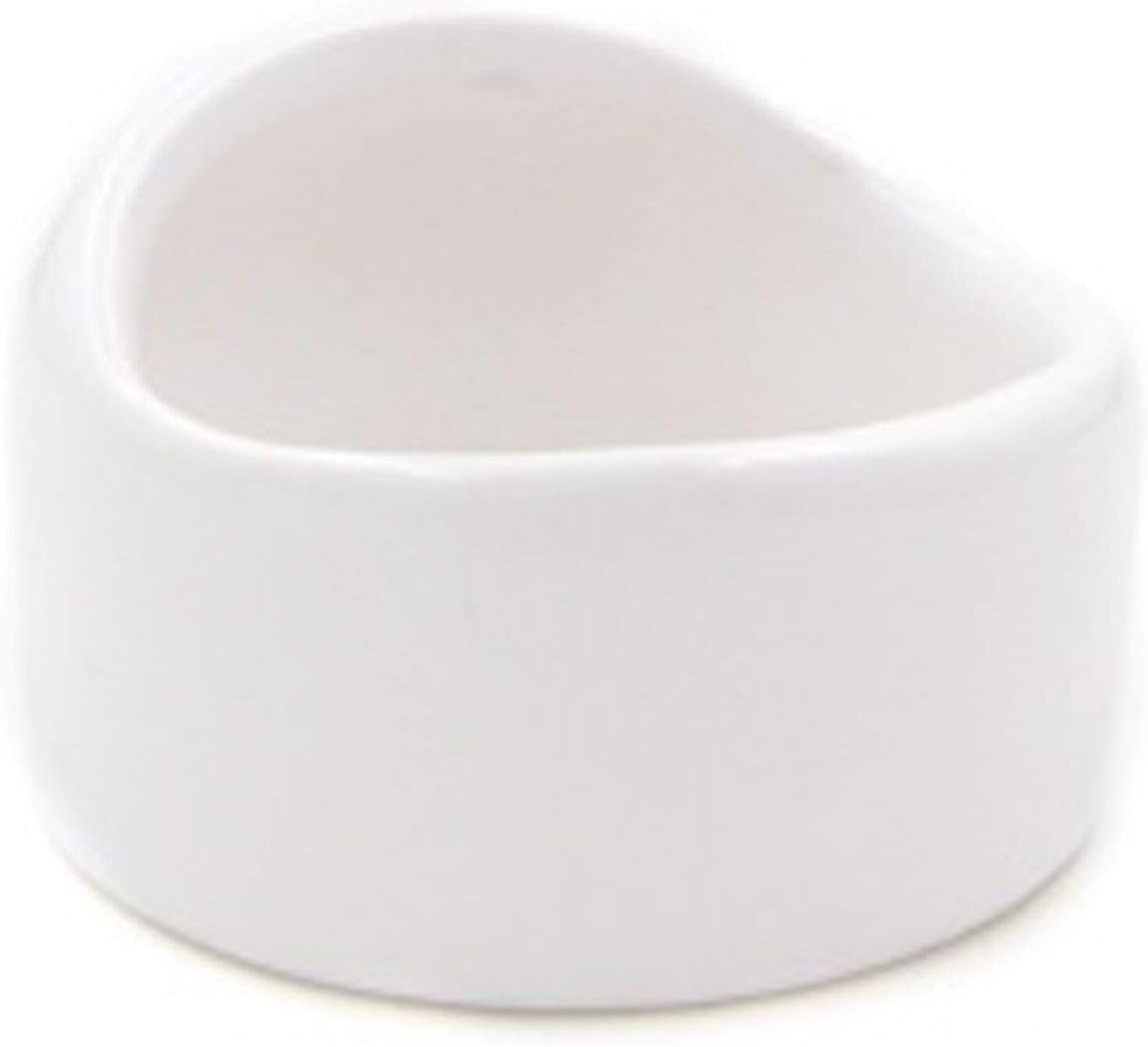 ハムスター 餌入れ えさ皿 小動物 ペット 陶器 モルモット セラミック 新作 大人気 ホワイト モモンガ