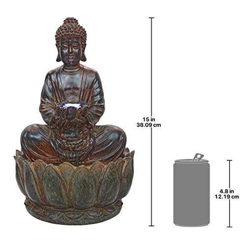 Design Toscano Ss5615 Endless Serenity Buddha Sculptural Fountain, Bronze #TOP4