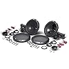 Rockford Fosgate P165-SE Punch 6.5" 2-Way Euro Fit Component Speaker System with External Crossover (Pair)