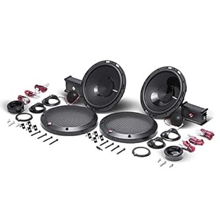 Rockford Fosgate P165-SE Punch 6.5" 2-Way Euro Fit Component Speaker System with External Crossover (Pair)