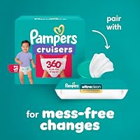 Pampers Diapers - Cruisers 360 - Size 6, 48 Count, up to 100% Leakproof Pull-On Diaper for Active Babies — image 5