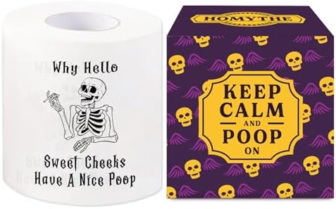 Amazon.com: Funny Toilet Paper with Printed Jokes & Riddles - 85 Ft ...