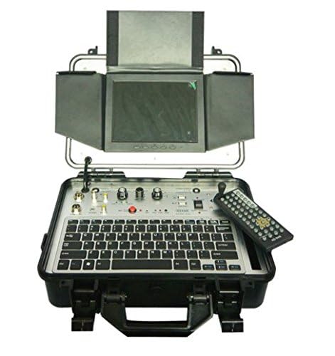 MABELSTAR 30m Cable Underwater Well Camera deep Well Camera with 360 Degree Rotate pan tilt Camera