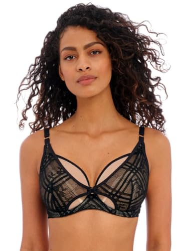 Freya Fatale High Apex Bra Noir Black 34E