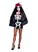 Dreamgirl Women's Sexy Skeleton Print DIY Costume Starter Dress, Black, Small