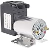 Mini Vacuum Pump Negative Pressure Suction Machine with Holder DC 12V 5L/Min 120Kpa Suction Pump for Gas Analysis Sampling Instrument Air Compressor