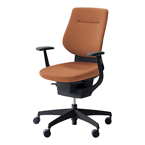 コクヨ イング イス ソフトテラコッタ クッションタイプ デスクチェア 事務椅子 座面が360°動く椅子 CR-G3203E6G40T-VN 【ラクラク納品サービス】