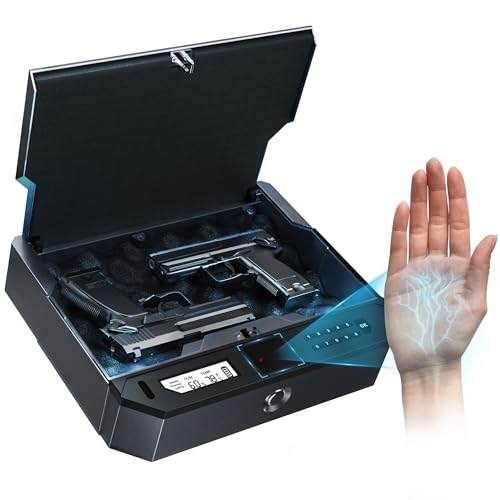 Palm Vein Gun Safe with Contactless Access