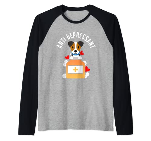Amante de perros Dueño Cachorros Cachorros Raza Perro Camiseta Manga Raglan