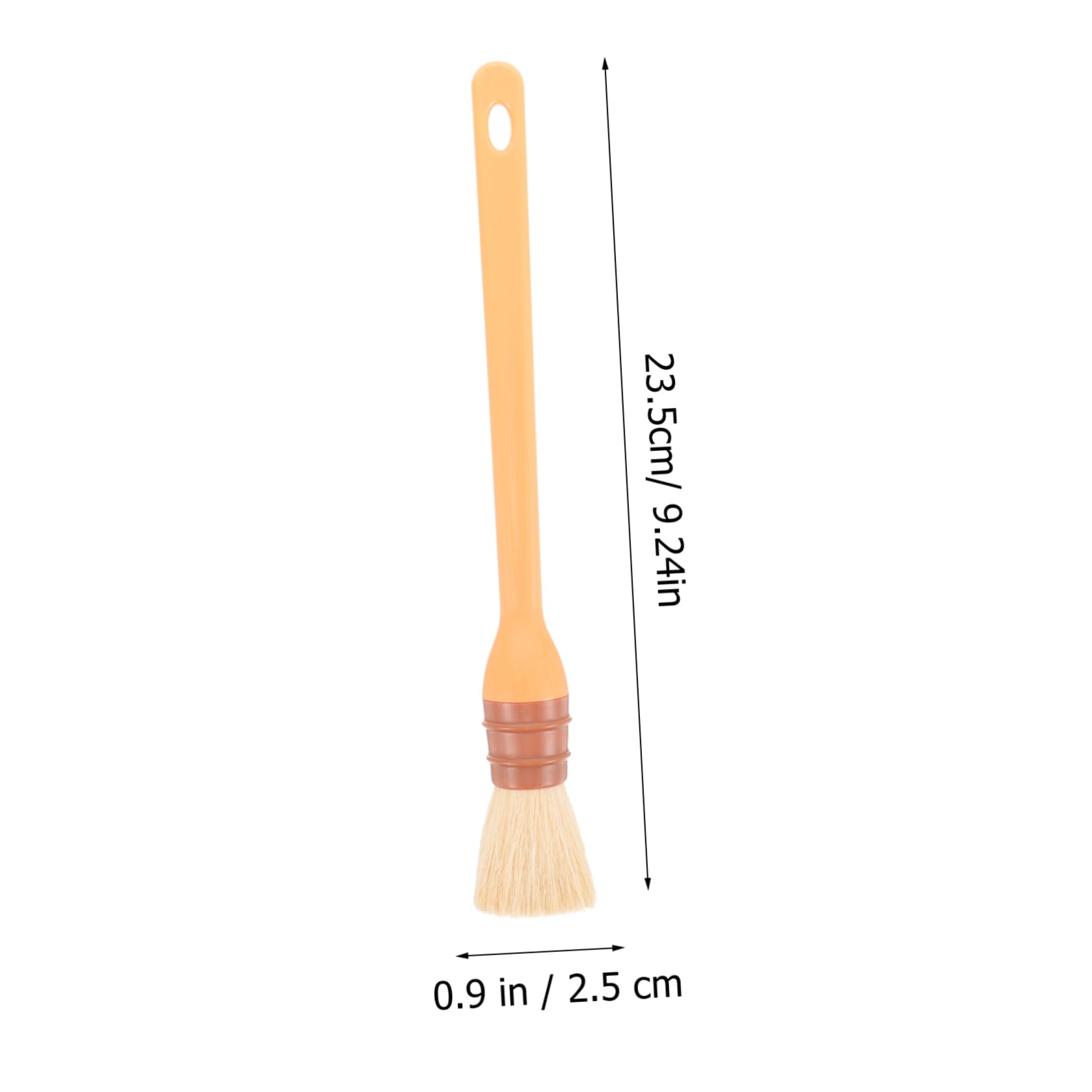 Totority Fleece Basting Brush for Grilling Oil Brush for Pastry and Marinades Kitchen Basting Brush for Sauces and Cooking