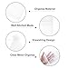 G2PLUS 100PCS White Organza Bags, 4x6 in Sheer Mesh Drawstring Gift Bags, Jewelry Pouches Candy Bag for Wedding Favors, Christmas