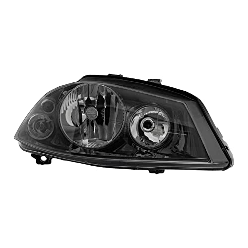 Faro halógeno principal faro delantero derecho H3 con soporte de lámpara para modelo Ibiza III 6L1 Córdoba 6L2