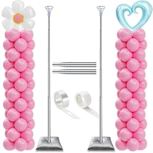 Balloon Column Stand Set of 2, Adju...