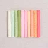 Wool Felt, Melon Sorbet Palette, 10 Sheets of Pastel Wool Blend Felt (10 9x12