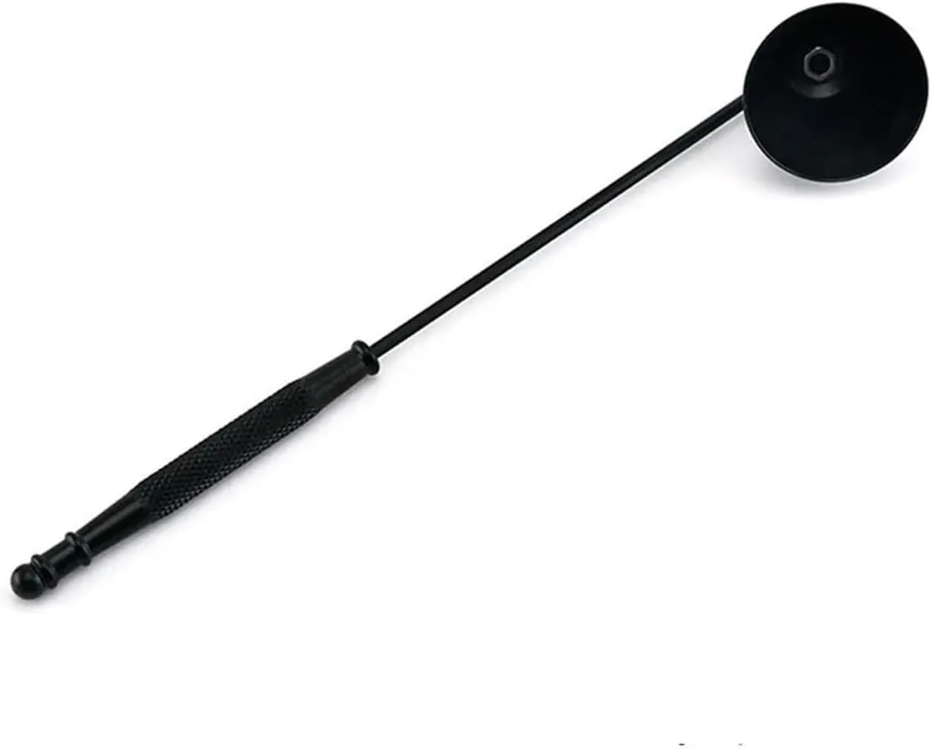 Candle Extinguisher Snuffer Accessory with Long Handle, for Putting Out Flame(Black)