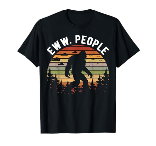 Eww People Bigfoot Social Distancing T-Shirt